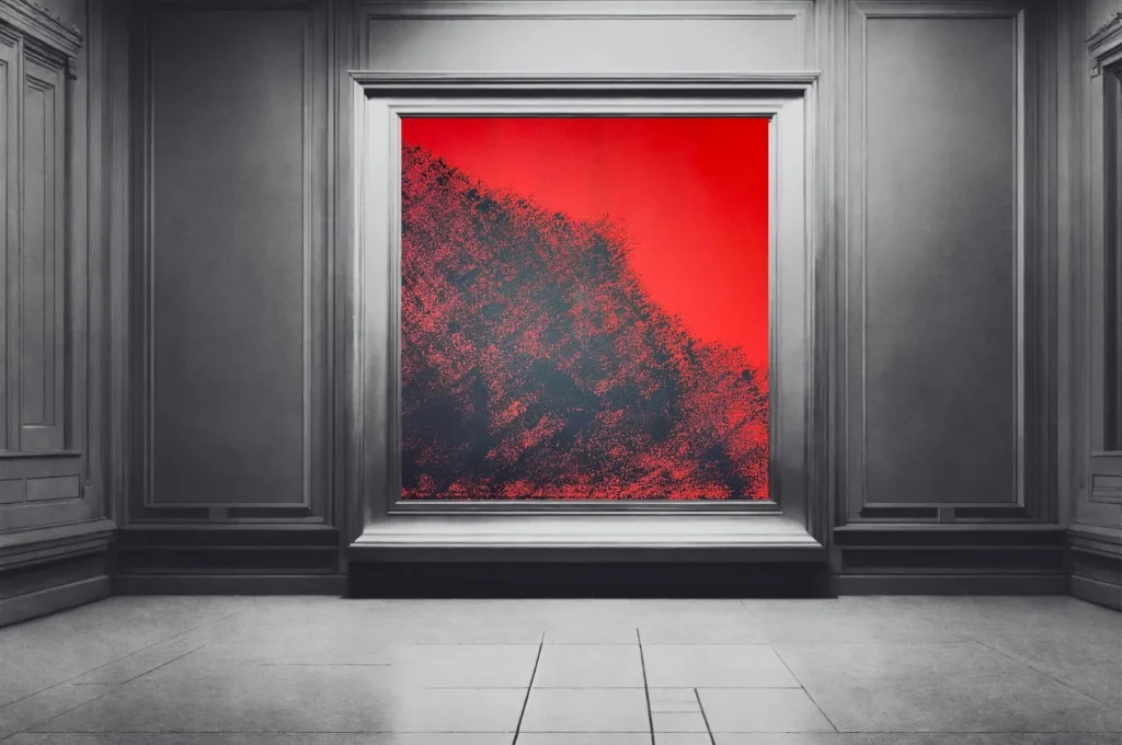 Pintura-abstrata-de-Dani Fontenelle-tecnica-de-derramamento- organico-arte-contemporanea-para- colecionadores