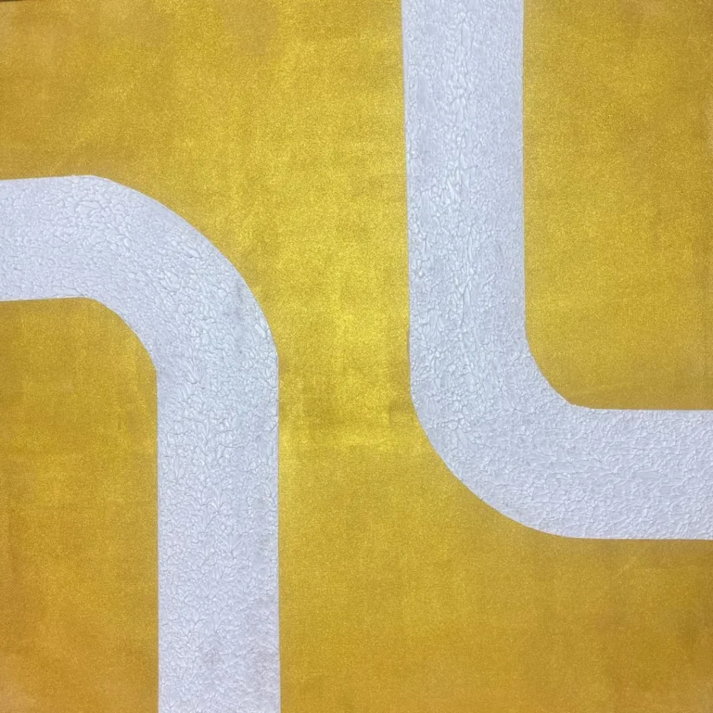 Pintura-abstrata-vermelha-de-Dani Fontenelle-tecnica-de-derramamento- organico-arte-contemporanea-para- colecionadores