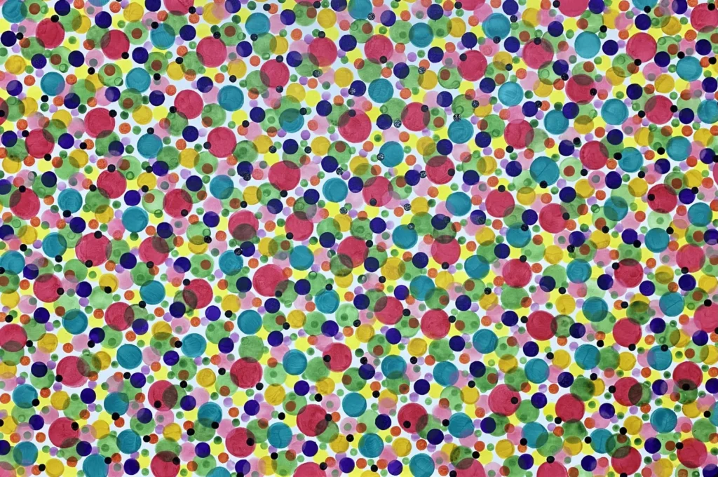 Pintura-abstrata-de-Dani Fontenelle-tecnica-de-derramamento- organico-arte-contemporanea-para- colecionadores