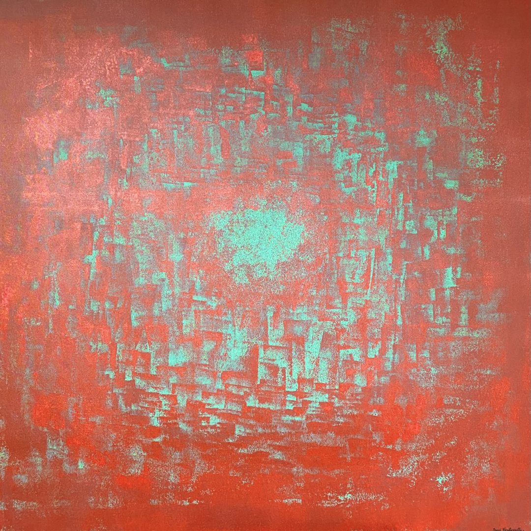 Pintura-abstrata-de-Dani Fontenelle-tecnica-de-derramamento- organico-arte-contemporanea-para- colecionadores